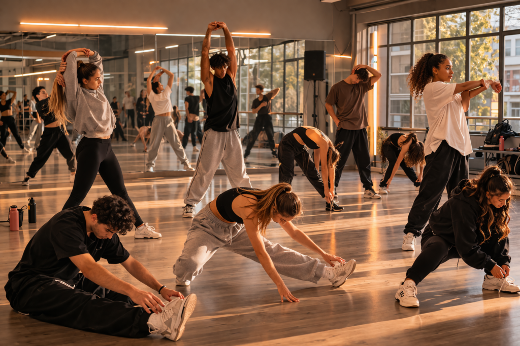 étirement, renforcement 