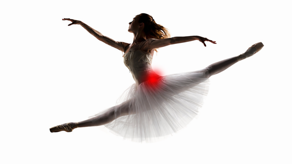 douleur, mal de dos, danse