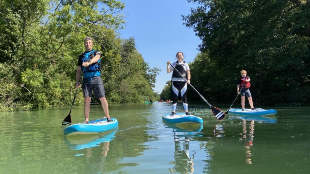 Paddle au lac