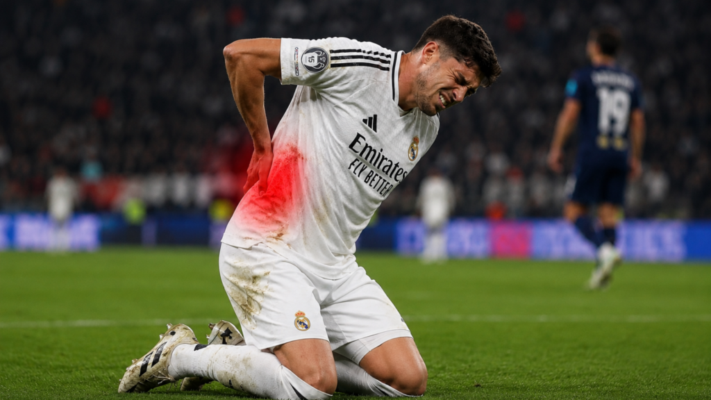 football et mal de dos, équipe