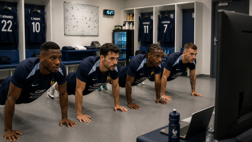 utilisation de l'application Doado par une équipe de football pour lutter contre le mal de dos et les TMS